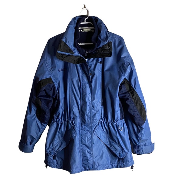 Columbia Jackets & Blazers - Columbia Sportswear Women's Blue 2 in 1 Winter Hooded Jacket